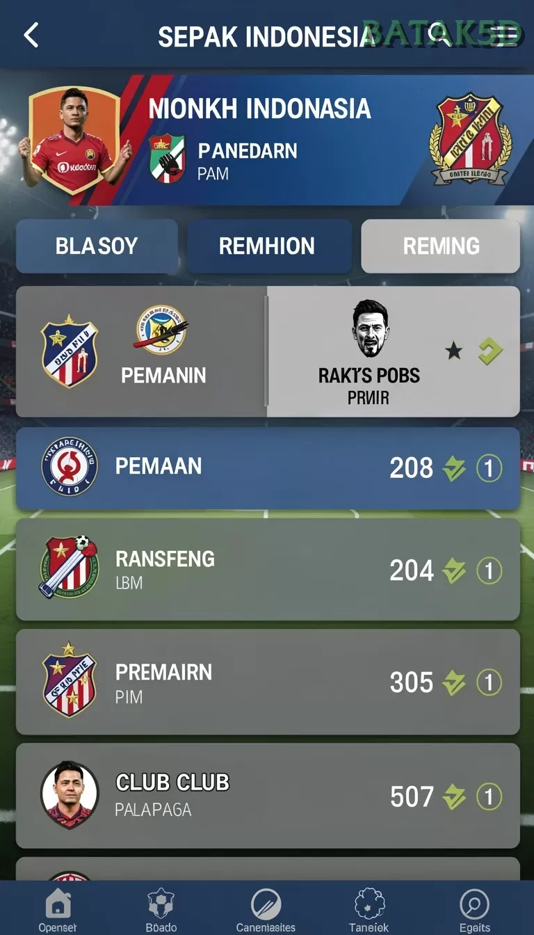 Cuplikan layar MACANTOGEL — pengaturan akun